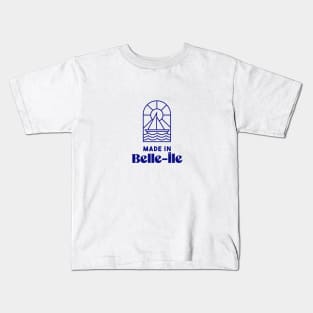 Made in Belle Ile - Brittany Morbihan 56 Sea Beach Holidays Kids T-Shirt